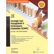 Wolters Kluwer's Strategic Cost Management & Performance Evaluation (SCMPE) for CA Final May 2020 by CA K. Hariharan [Old & New Syllabus]
